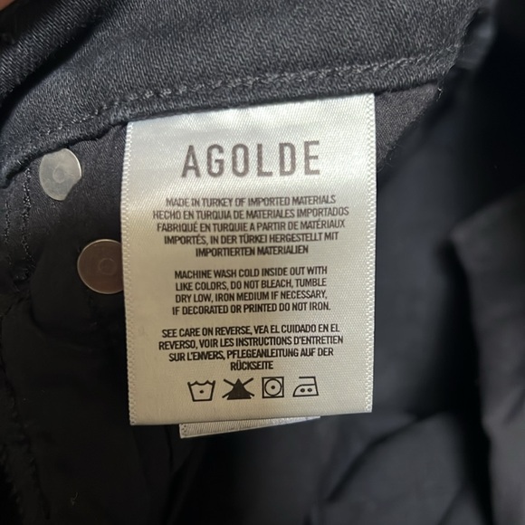 Agolde Riley Straight Crop - Picture 5 of 7